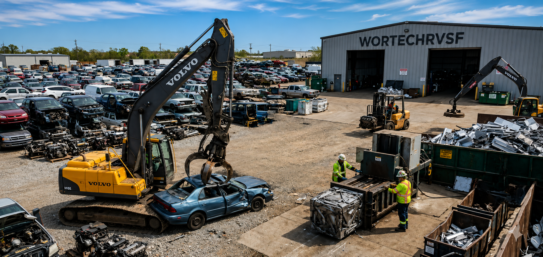 Wortech RVSF - Authorized Vehicle Scrapping Facility Rajasthan