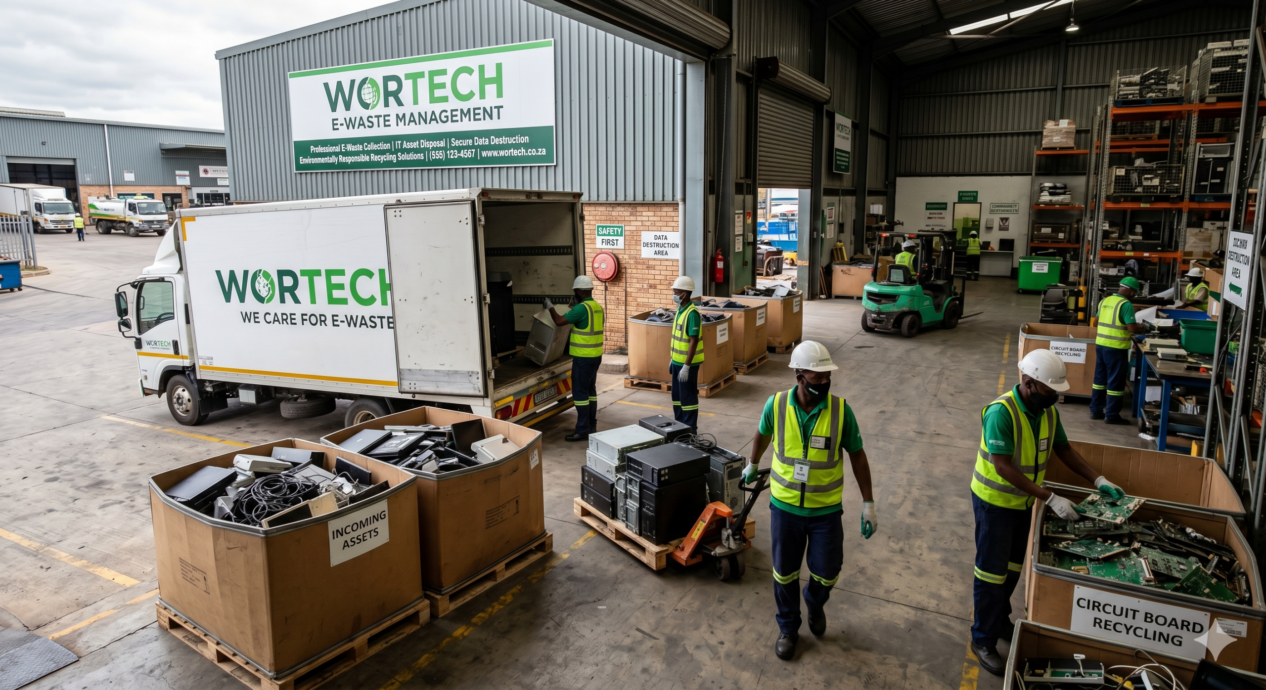 Wortech E-Waste Management - CPCB Authorized E-Waste Recycler Jaipur